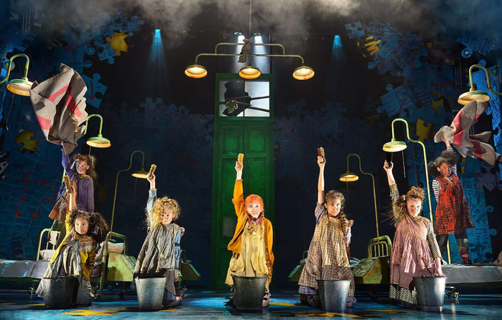 A place in the sun for the young cast of Annie - Scottish Field