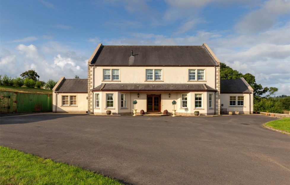 This country home has fantastic views over Ayrshire Scottish Field