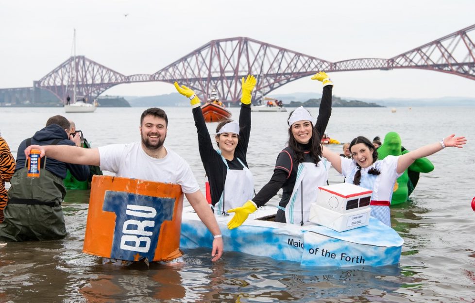 Around 1100 Loony Dookers braved the New Year water - Scottish Field