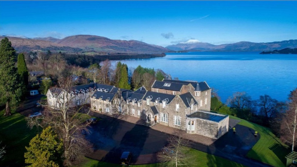 Wonderful views over the water from Loch Lomond Castle - Scottish Field