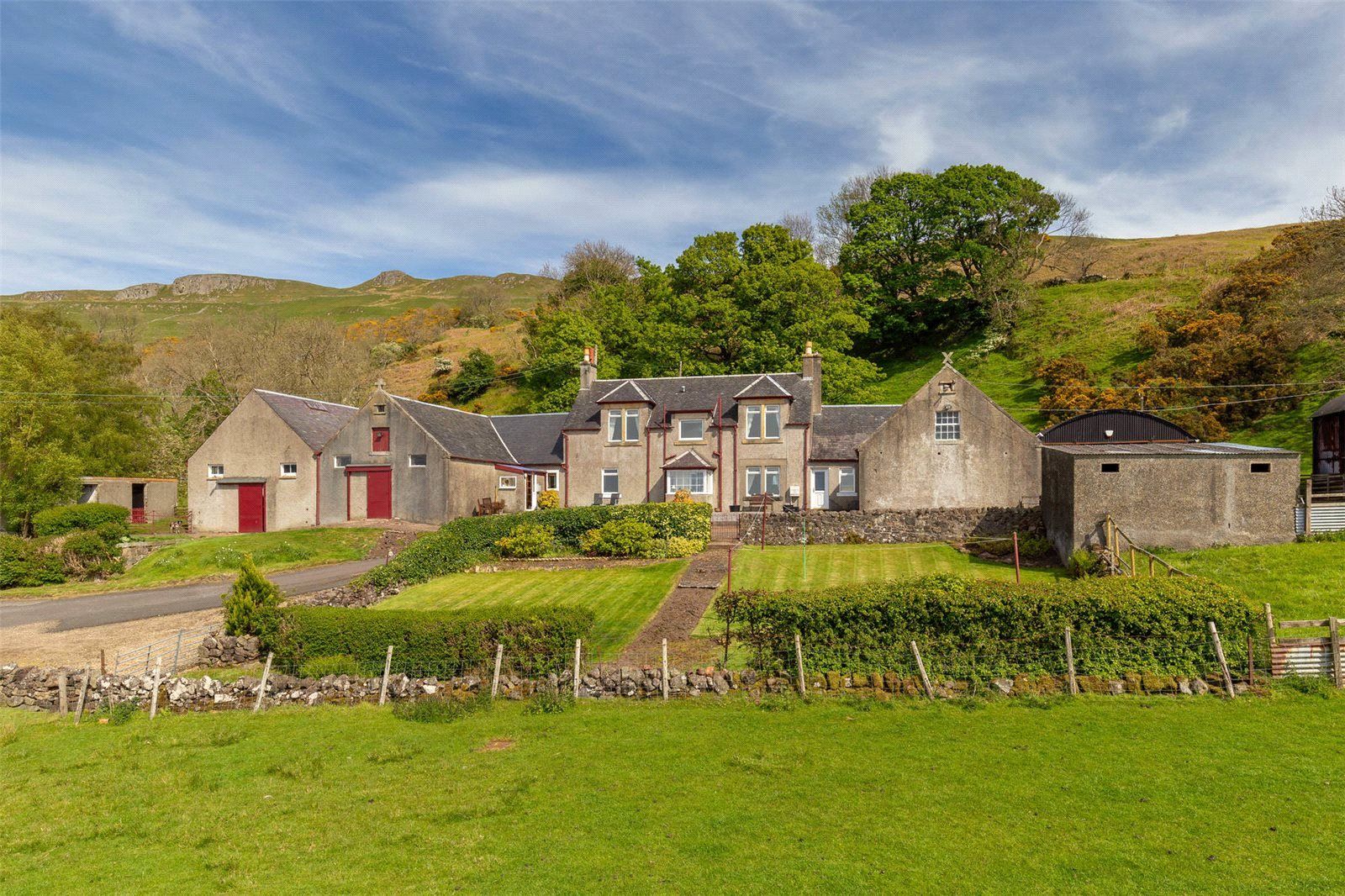 A traditional farmhouse placed on the market Scottish Field