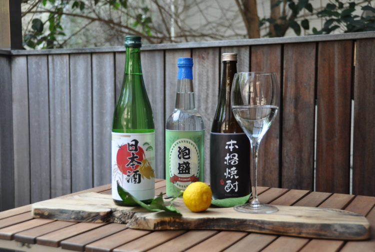 Sake and shochu
