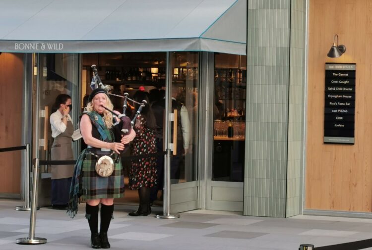 Bonnie & Wild food hall in Edinburgh