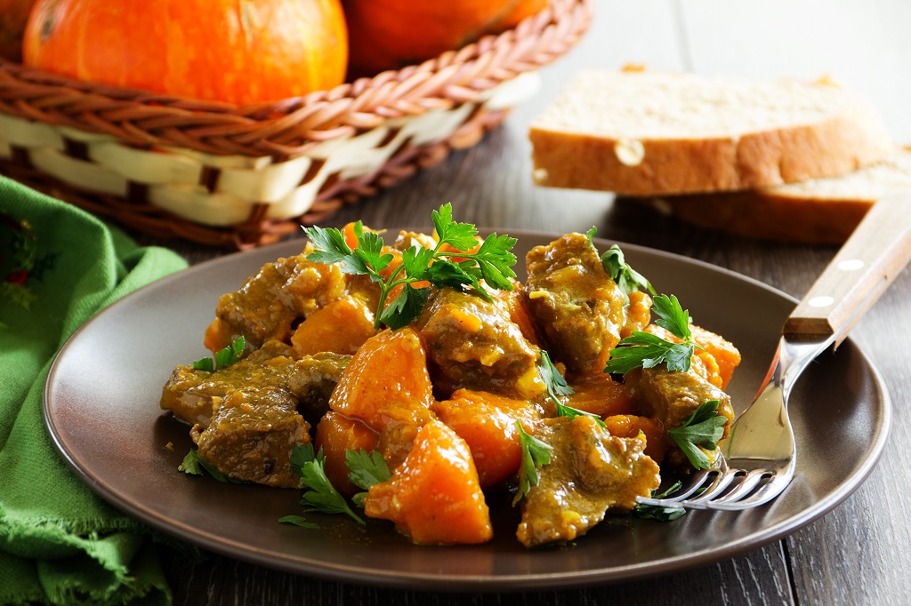Curry some favour with this tasty beef and pumpkin recipe