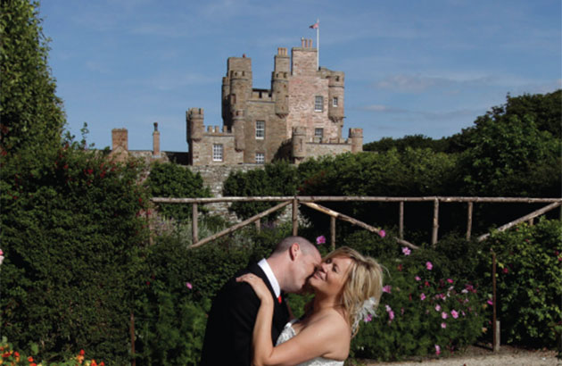 2016-SWD-Mey-bride-and-groom Featured Image for Castle and Gardens of Mey