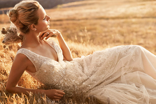 2016-swd-davids-bridal-wedding-dress-field-sunset Featured Image for David's Bridal