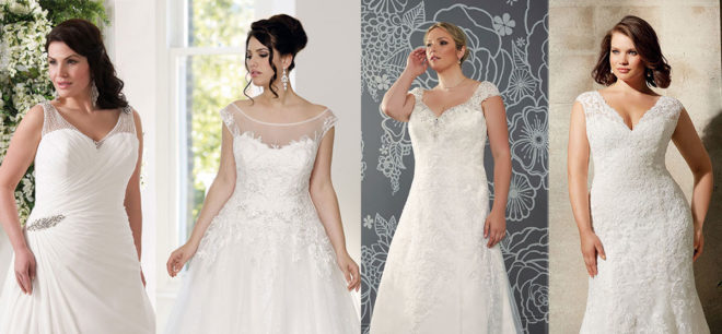 AD240_OnThePlusSide_Slider_1200x557px Featured Image for Amazing plus size wedding dress designers stocked in Scotland
