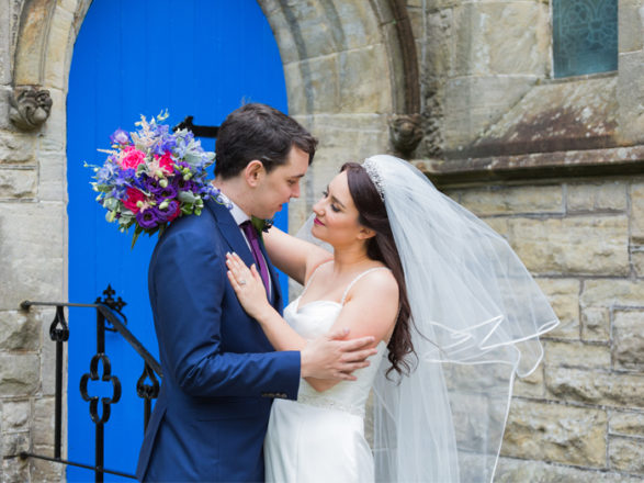 featured Featured Image for A colourful DIY wedding at blank canvas venue Killearn Village Hall, near Glasgow