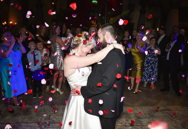 Petal drop dancing – Emma Gray Photography Featured Image for Let's dance! How to master the dancefloor on your wedding day