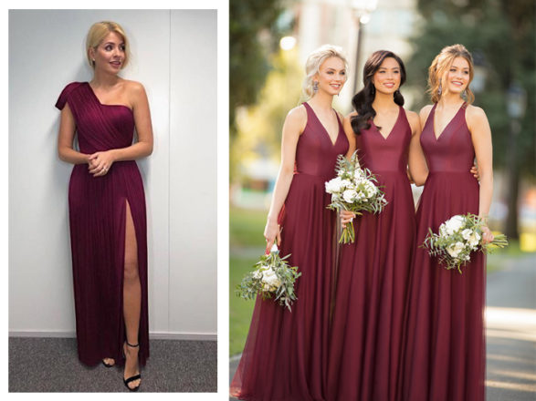 Holly-Willoughby-wedding-day-style-ideas-bridesmaids Featured Image for 10 times Holly Willoughby's style has inspired wedding day fashion: how to get the look