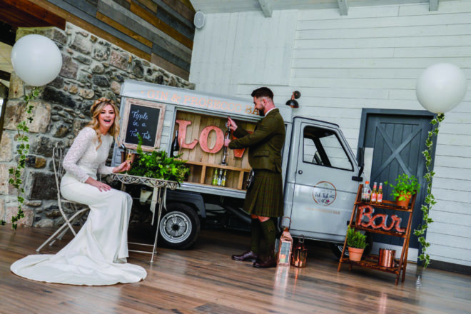 tipple in a tuk tuk drinks van scotland Featured Image for 23 of Scotland's coolest food + drink trucks for your wedding 2019