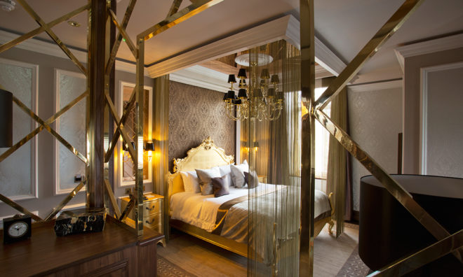 Boclair House Hotel honeymoon suite Featured Image for 9 of the most luxurious honeymoon suites in Scotland