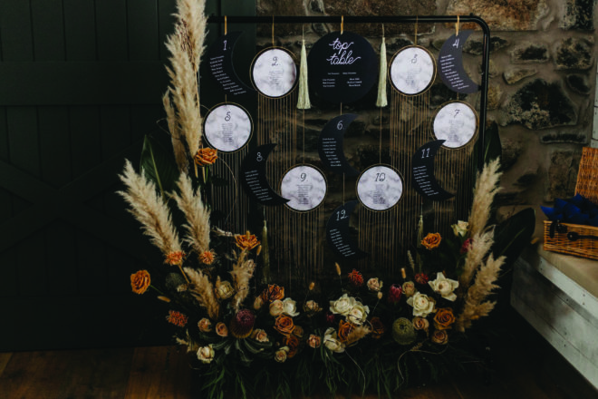 STACEY_IAIN_590 Paper Skeleton Emma Lawson Featured Image for 6 cool table plans from real Scottish weddings