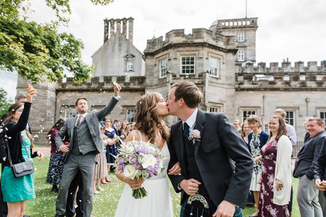 JULIE TINTON PHOTOGRAPHY WINTON CASTLE (184) Featured Image for Fun filled wedding weekend at Winton Castle, East Lothian