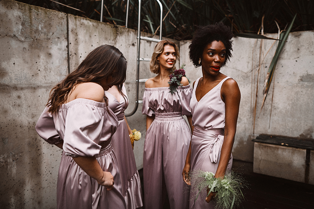 Kate Halfpenny has created the cool girl bridesmaid dresses of our dreams - Scottish Wedding