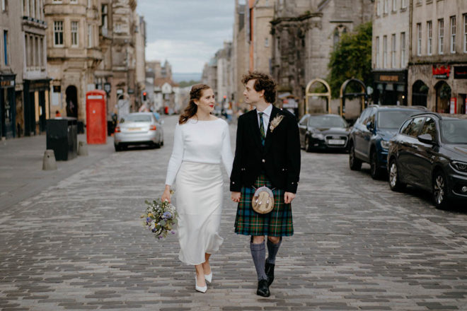 Edinburgh Elopement Dunbar’s Close Lina Hayes Photography (37) Featured Image for Our Scottish Elopement: A lockdown-postponed wedding at Dunbar's Close, Edinburgh