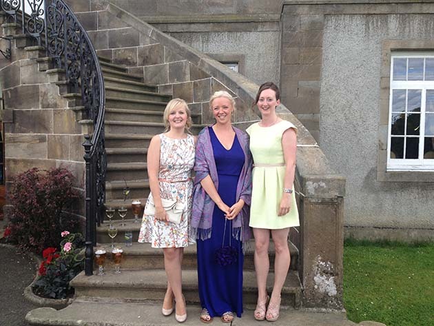 Polly with Jill and Jane