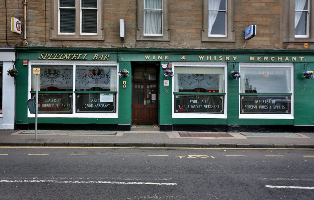 Speedwell Bar Be sure to stop off at one of Dundee's oldest and most