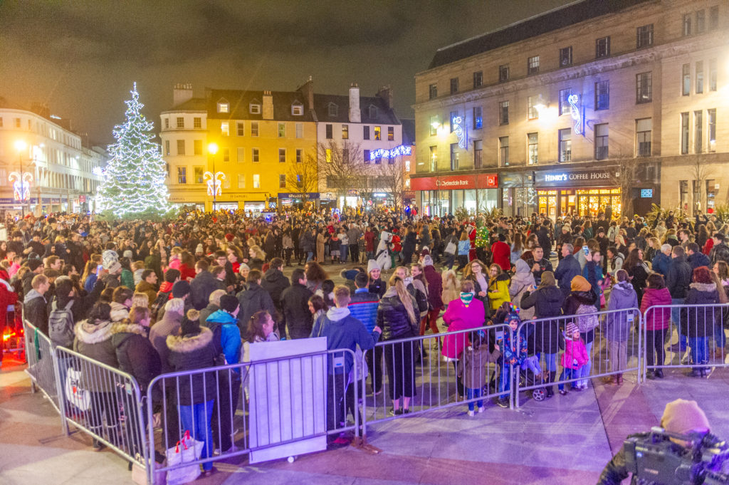 Dundee's 'Christmas Light Switch On' event was a sparkling success