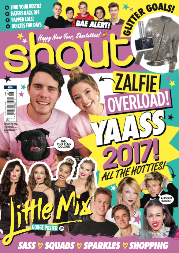 FREE SHOUT MAGS FOR SIX MONTHS! Shout Magazine