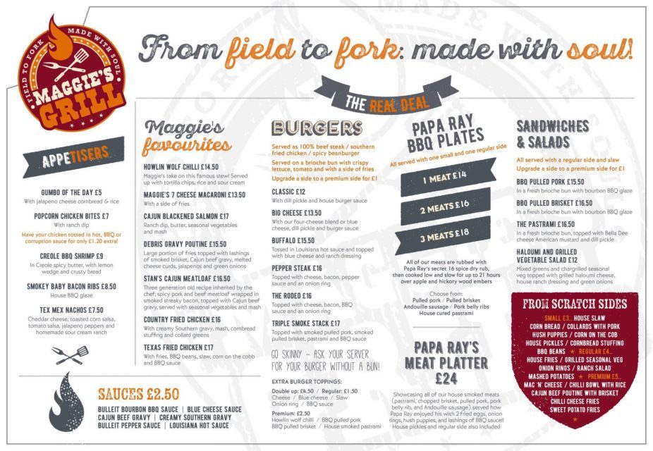 Maggie's Grill launches new mouthwatering menu Society