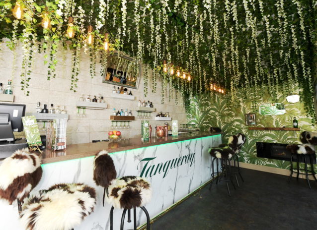 Cheers: Eat on the Green's new Gin Garden (Picture by Kath Flannery)