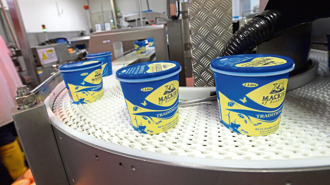 Aberdeenshire ice cream producer invests £300,000 in new machinery and