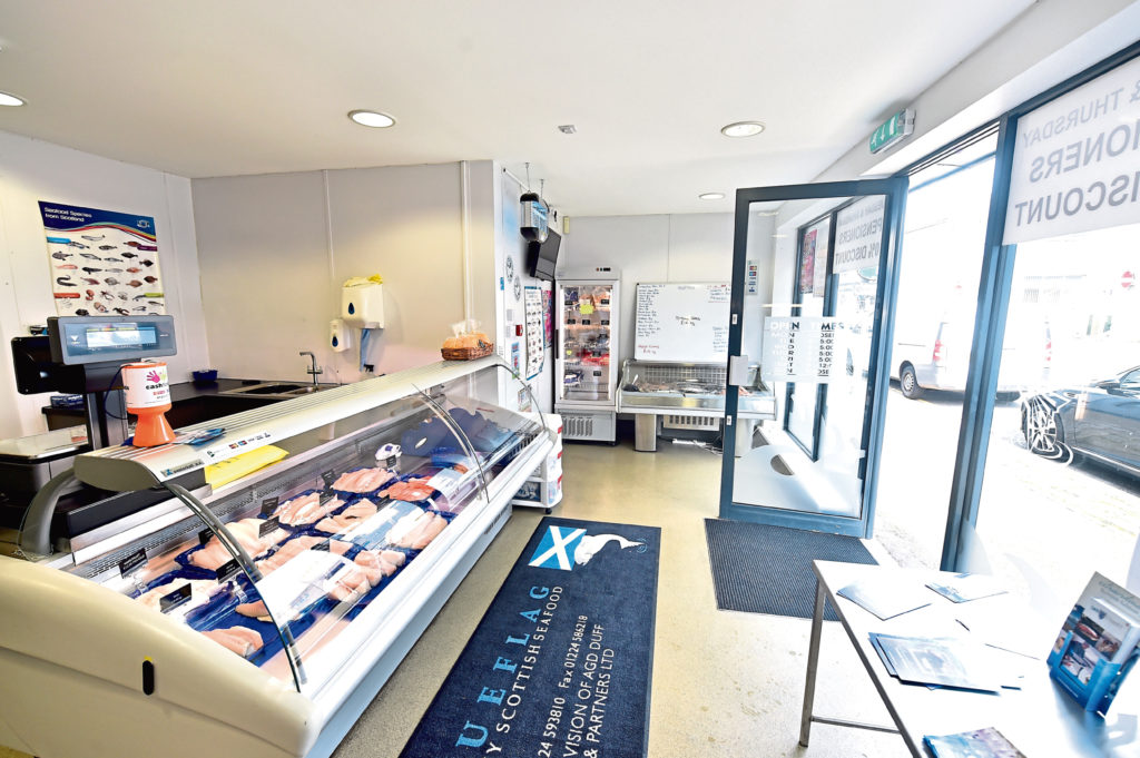 Familyrun Blue Flag Seafoods offers the freshest of fish in Aberdeen