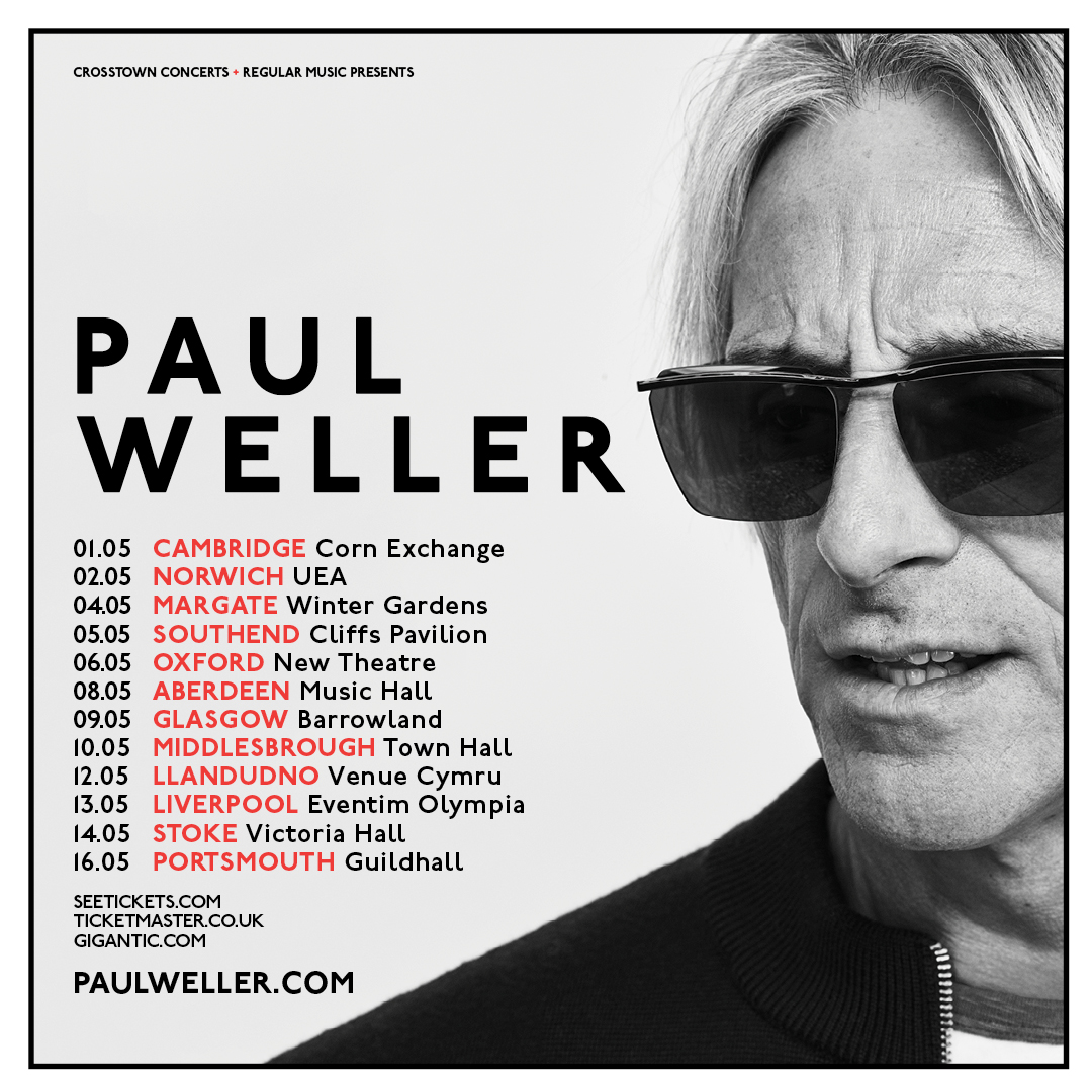 Paul Weller to bring UK tour to Aberdeen next year Society
