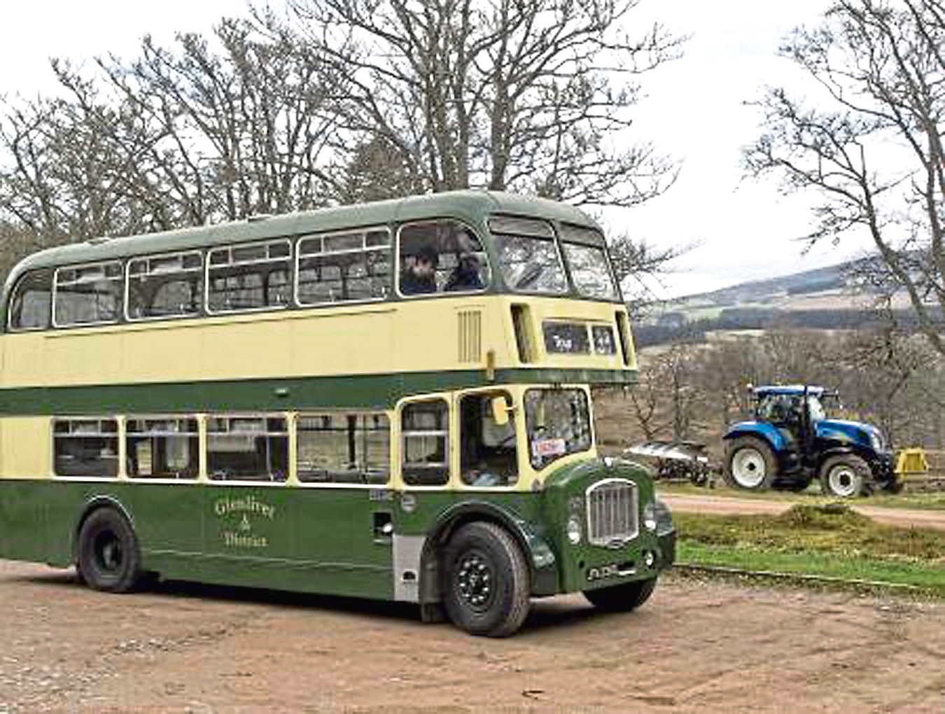 vintage travel bus