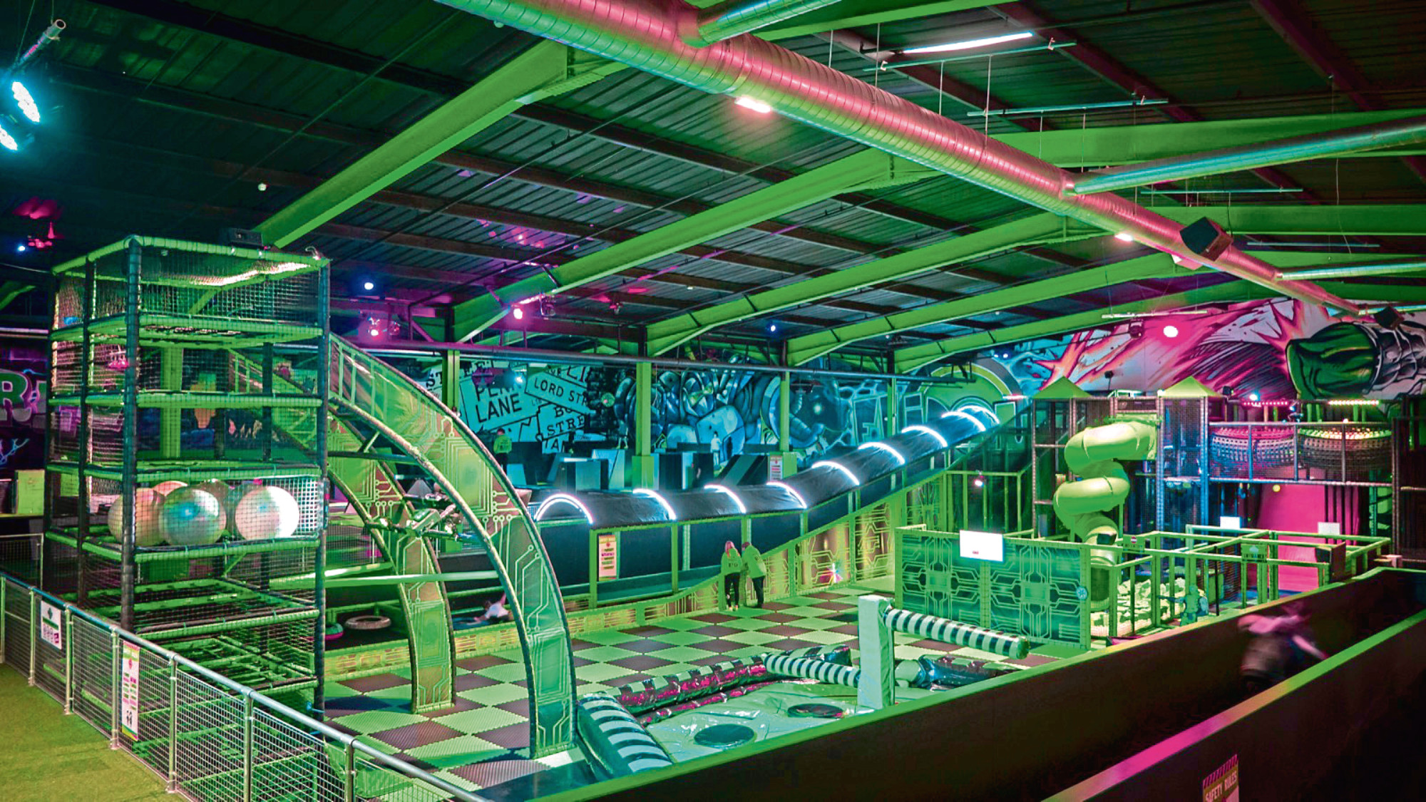 Flip Out trampoline park set to open in Aberdeen - Society