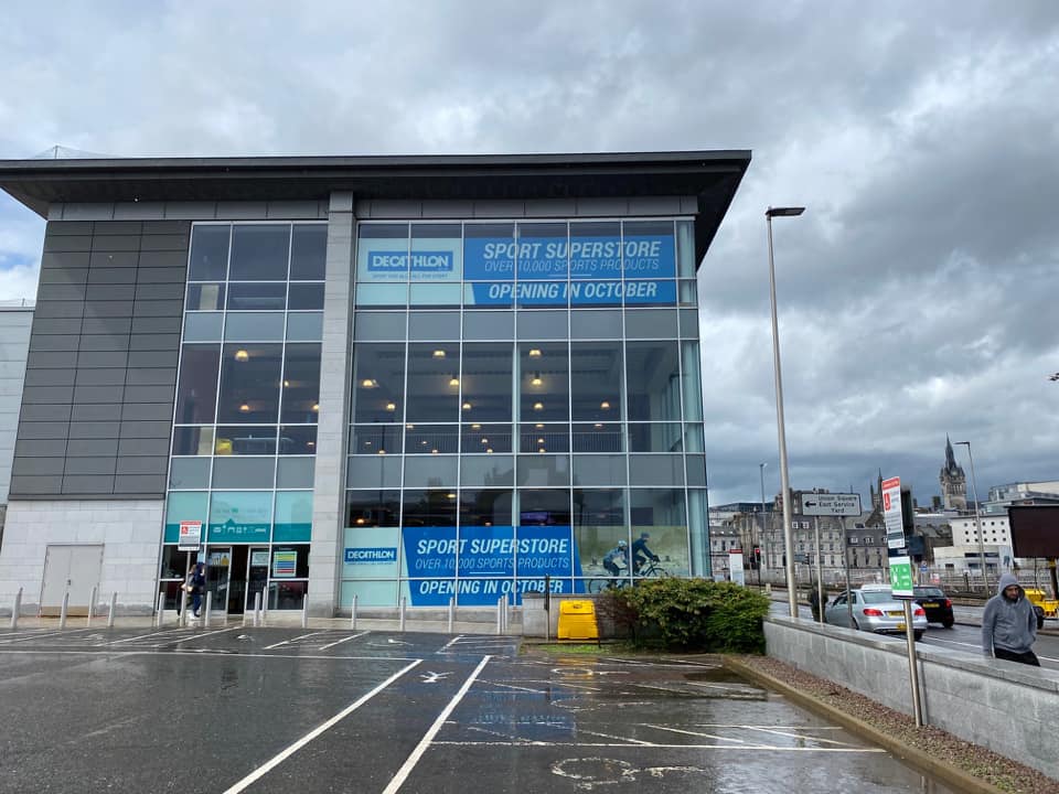 Opening date revealed for new sports shop in Aberdeen's Union Square Society