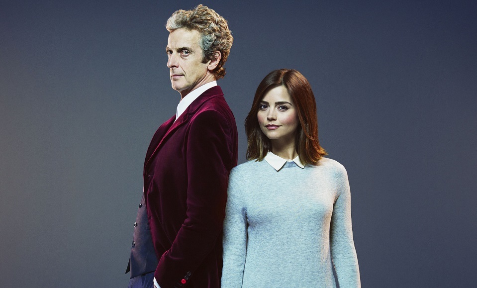 Peter Capaldi and Jenna Coleman in Doctor Who (C) BBC   - Photographer: David Venni