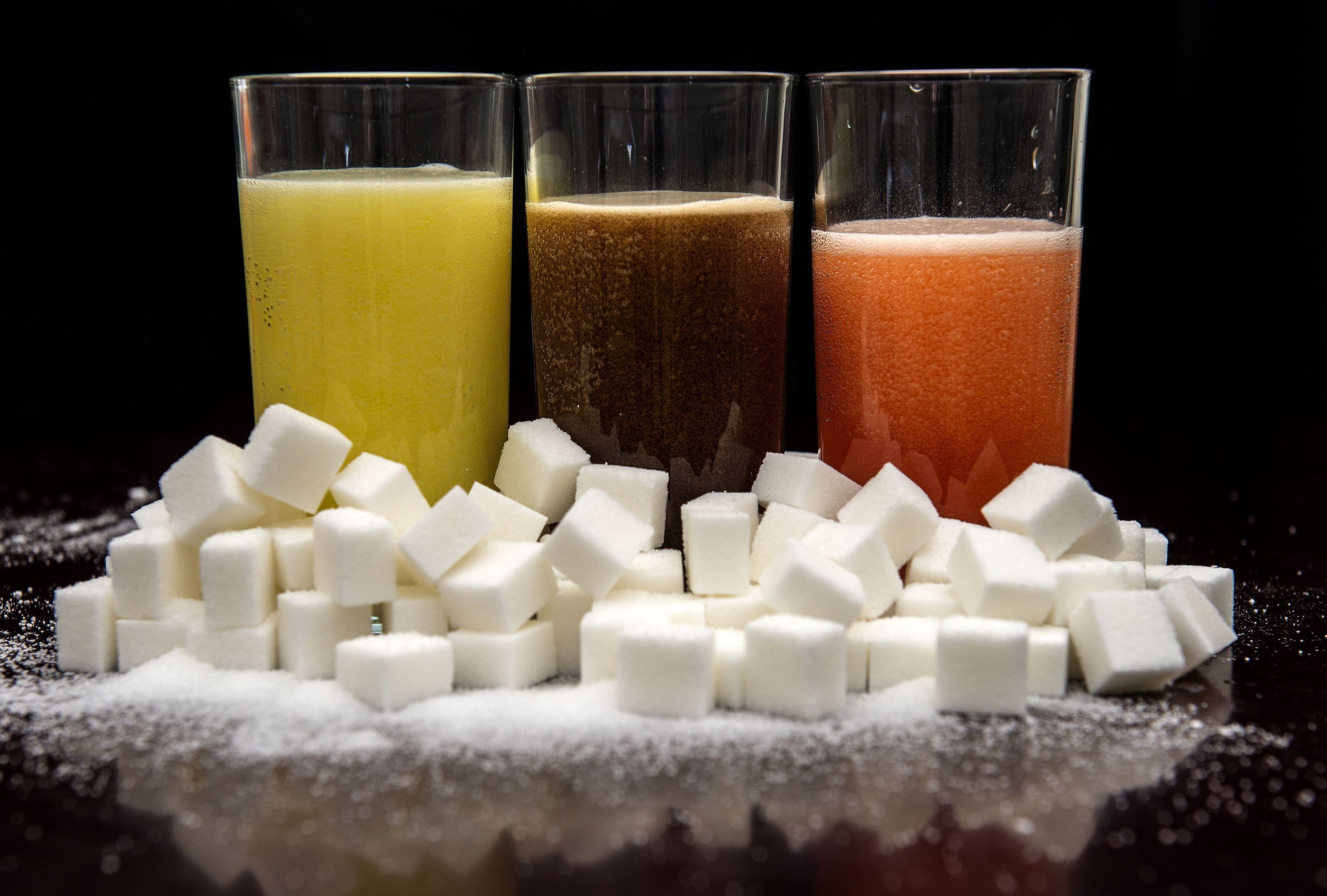 Sugar and fizzy drinks