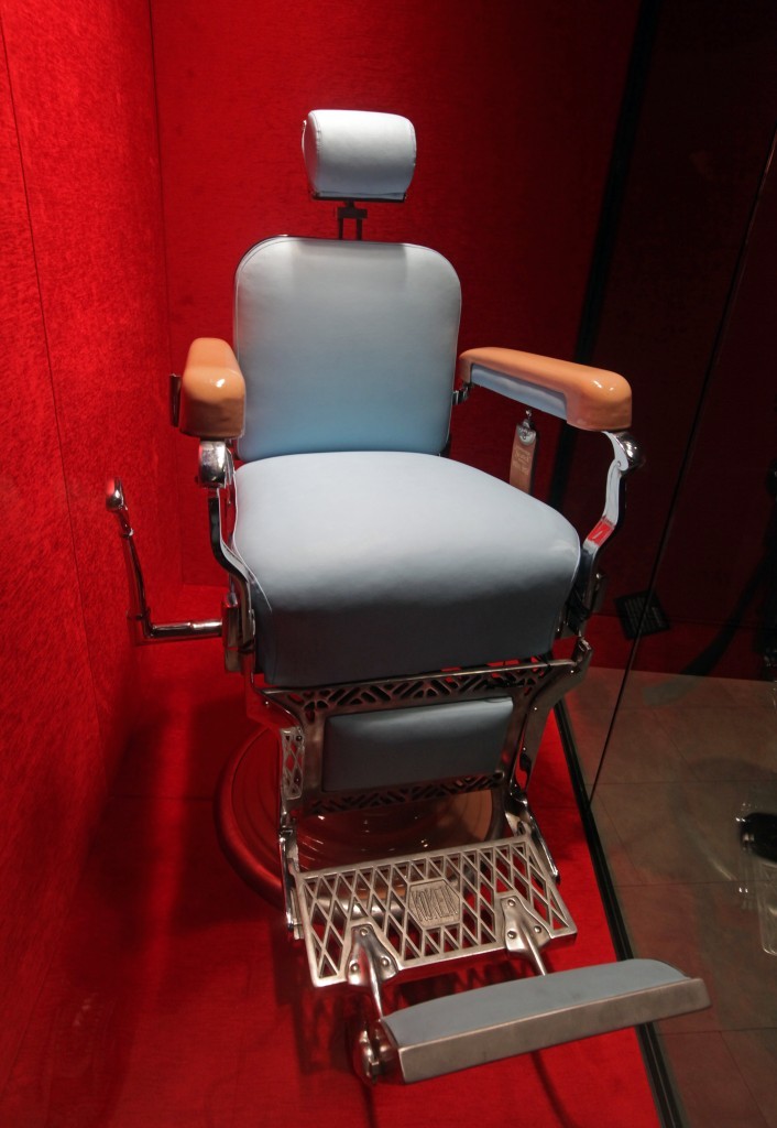 Barber's chair (John Gurzinski/ lasvegasphotography.com)