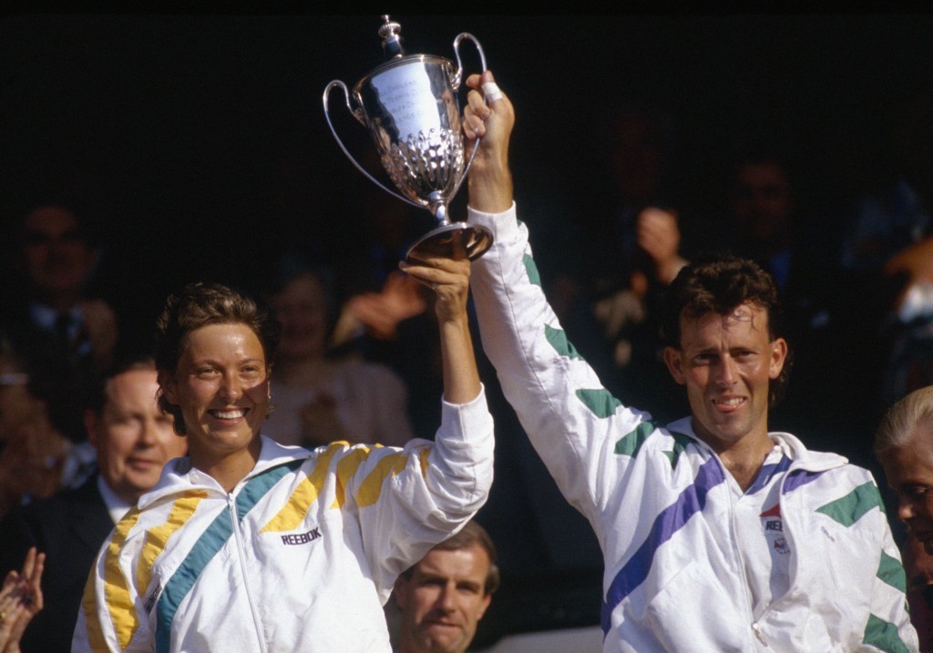 Jo Durie and Jeremy Bates (Russell Cheyne/Getty Images)