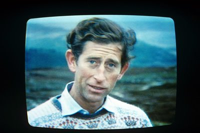 Prince Charles read from his own work, The Old Man Of Lochnagar