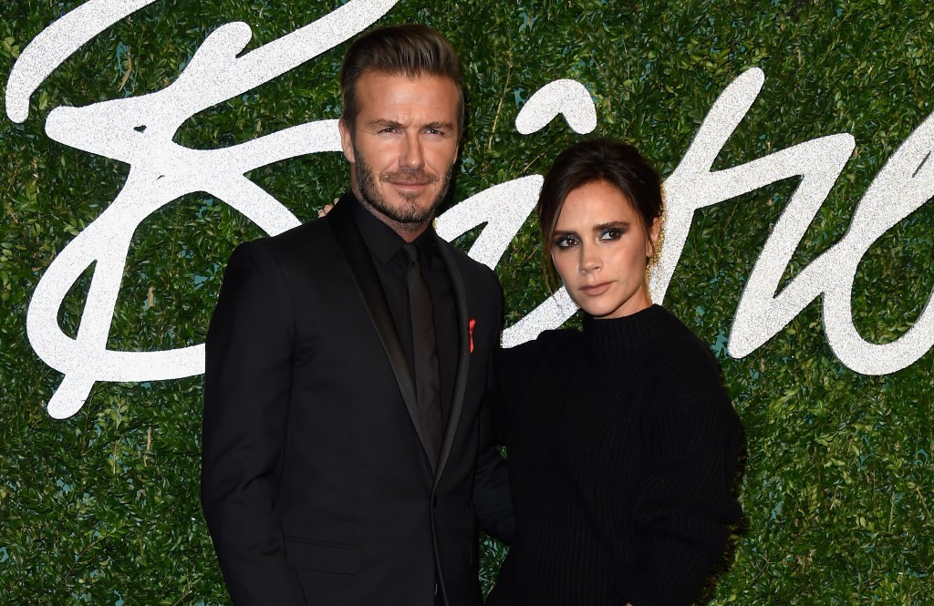 David and Victoria Beckham (Photo by Pascal Le Segretain/Getty Images)