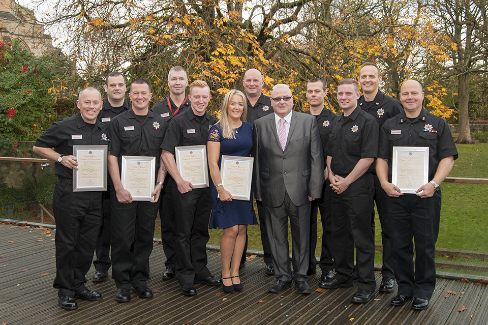 The group of lifesavers with Danny