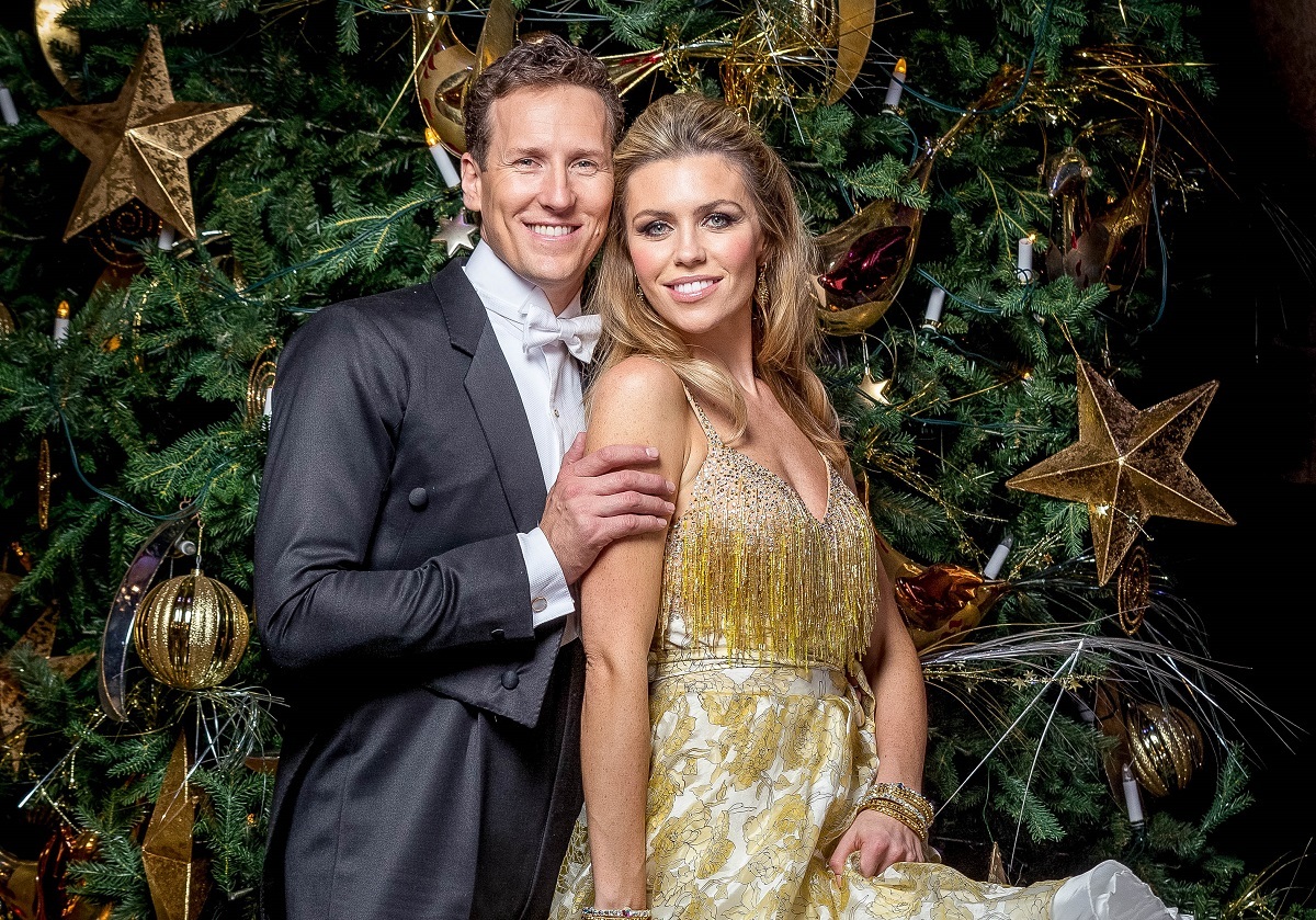 Brendan Cole and Abbey Clancy (BBC / Guy Levy)