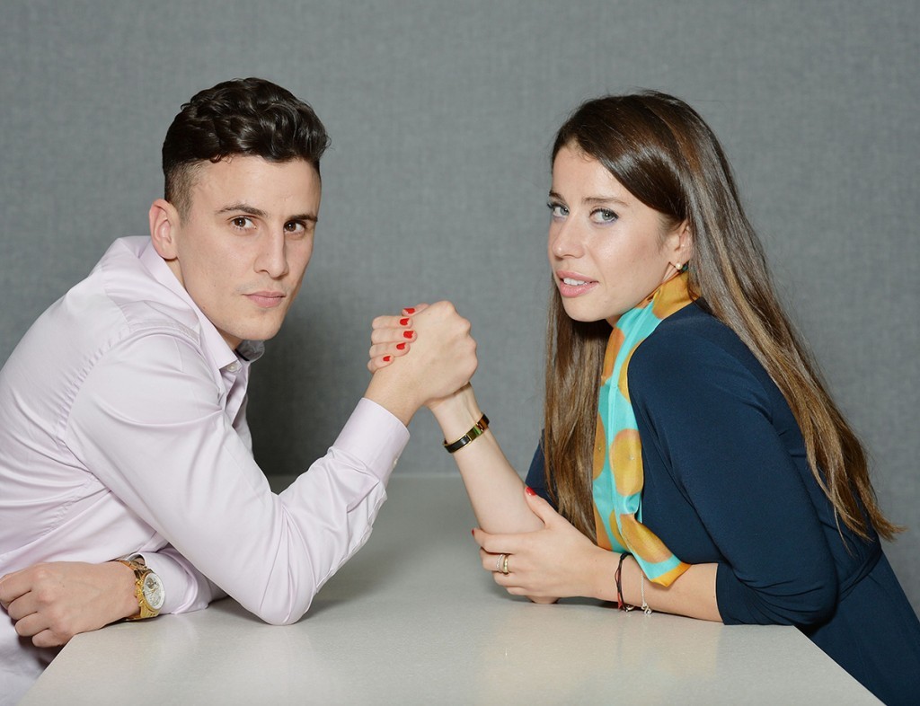 Joseph Valente and Vana Koutsomitis are the final two candidates battling it out (John Stillwell / PA Wire)