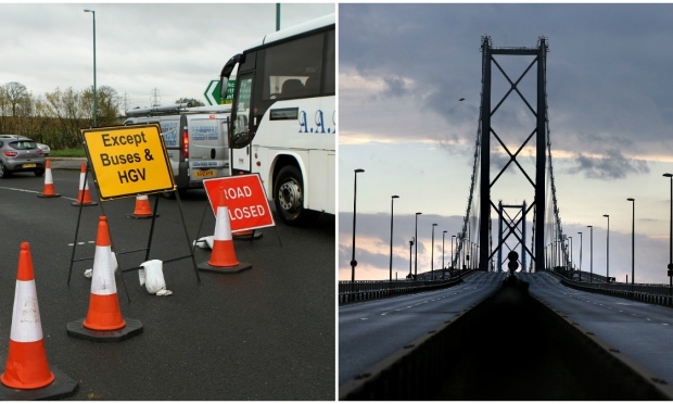 Forth Road Bridge (Dougie Nicolson / DC Thomson & Andrew Milligan / PA)