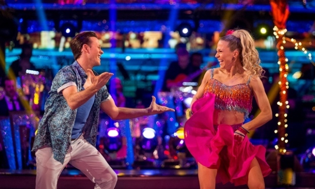 Kellie Bright with dancing partner Kevin Clifton (BBC)