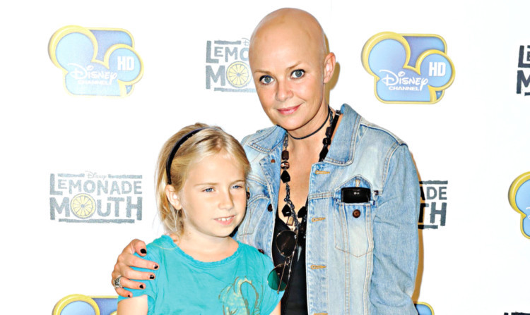 Gail Porter and daughter Honey.