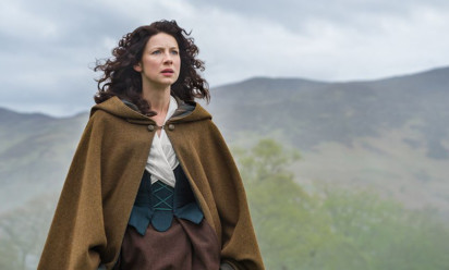 Catriona Balfe as Claire Fraser in Outlander.