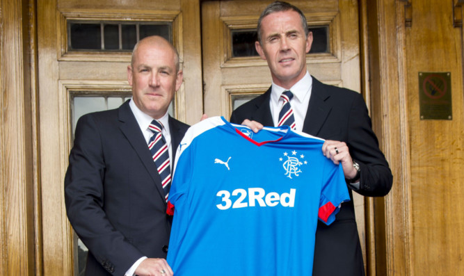 Mark Warburton and David Weir