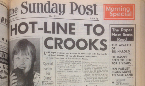 The way we were April 10 1977 The Sunday Post
