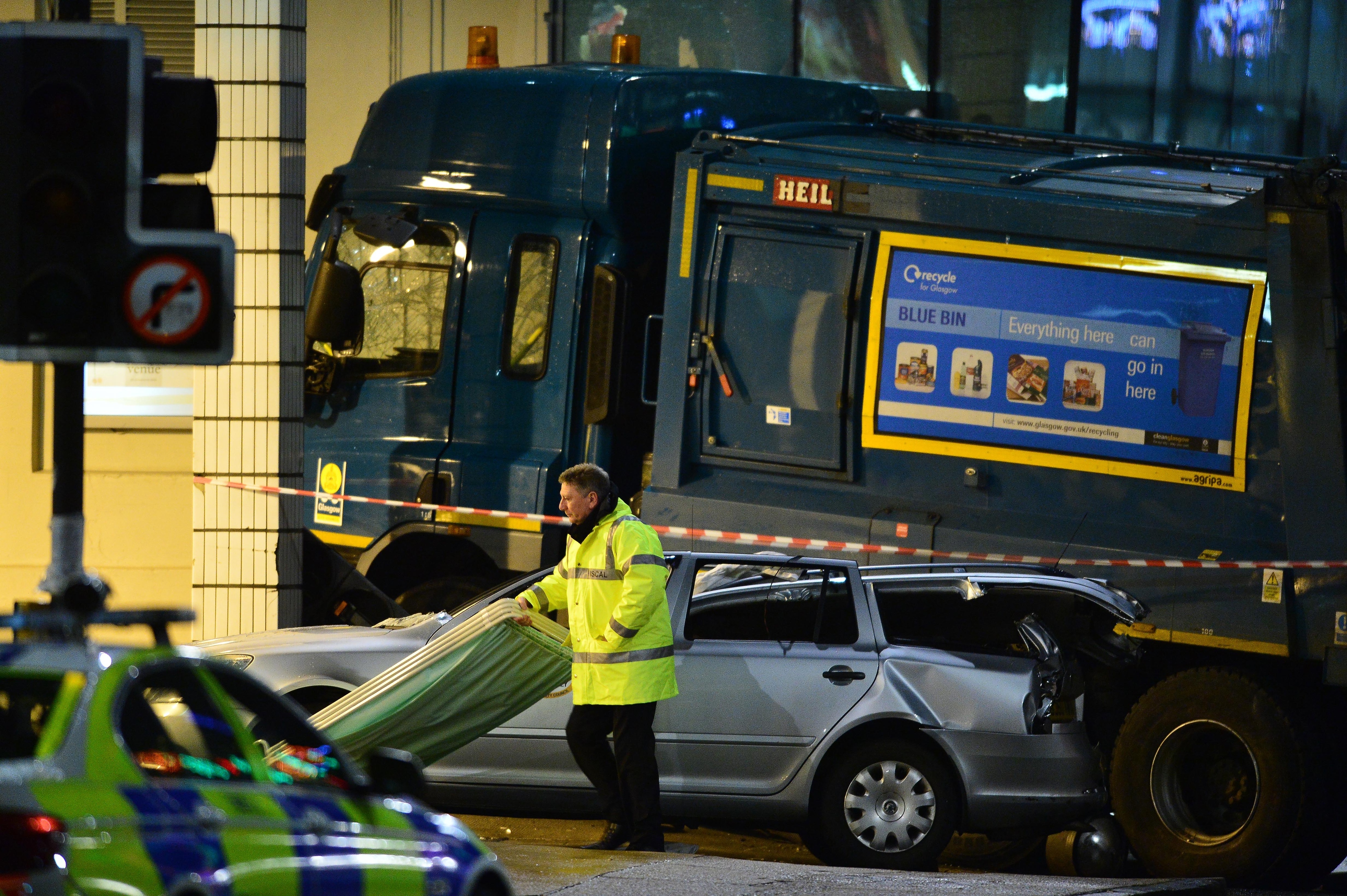 Glasgow bin lorry crash (Mark Runnacles/Getty Images)