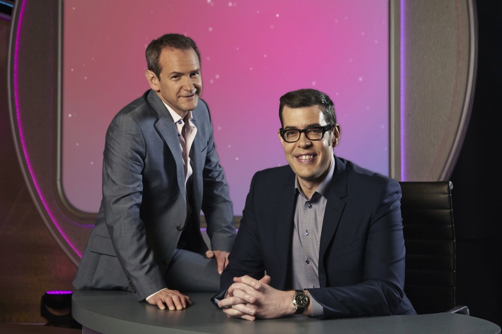 Pointless' Alexander and Richard Osman (Drew Gardner / BBC)