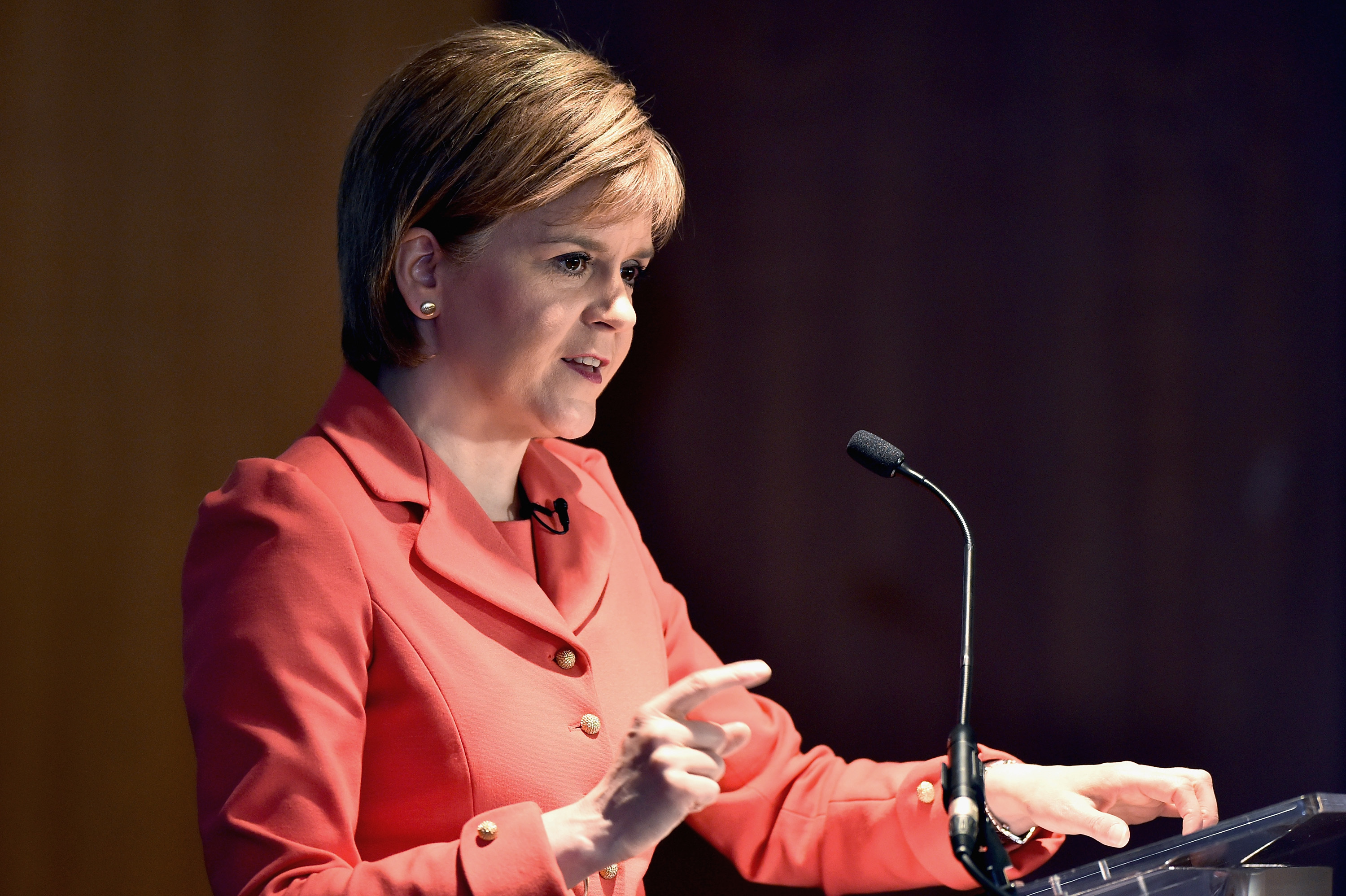 Nicola Sturgeon will speak at the event (Jeff J Mitchell/Getty Images)